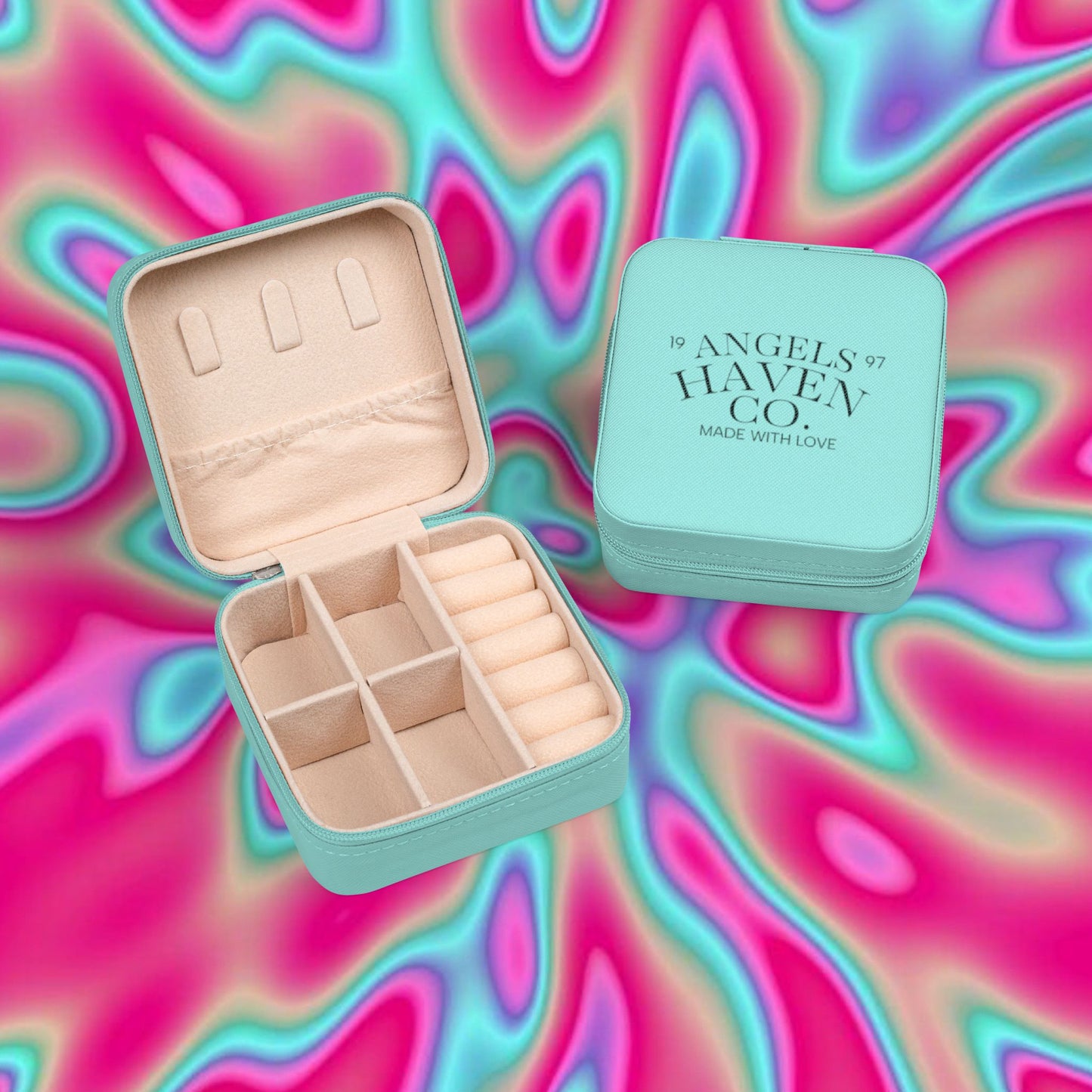 Jewelry Travel Case — Angel’s Haven Co. Logo Organizer