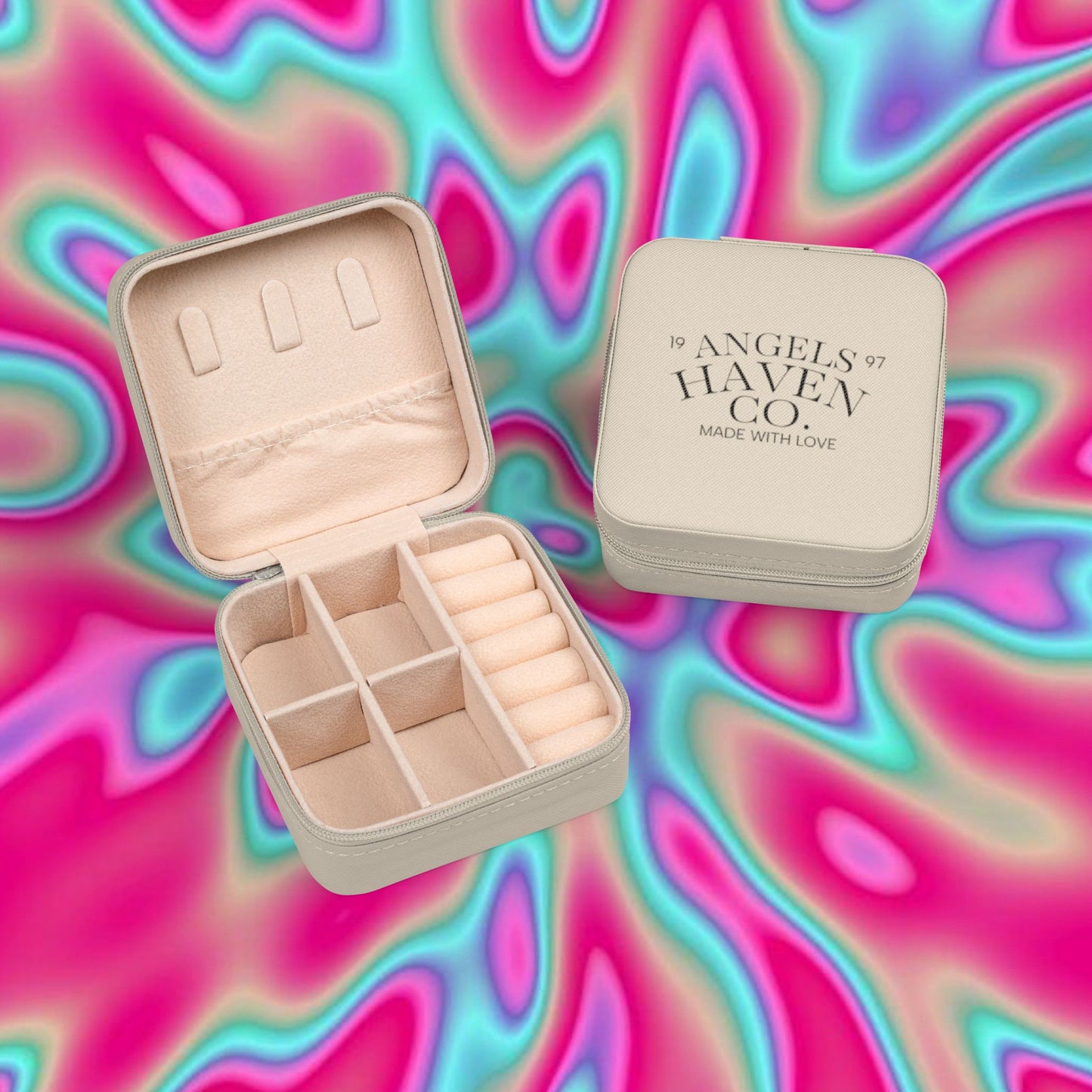 Jewelry Travel Case — Angel’s Haven Co. Logo Organizer