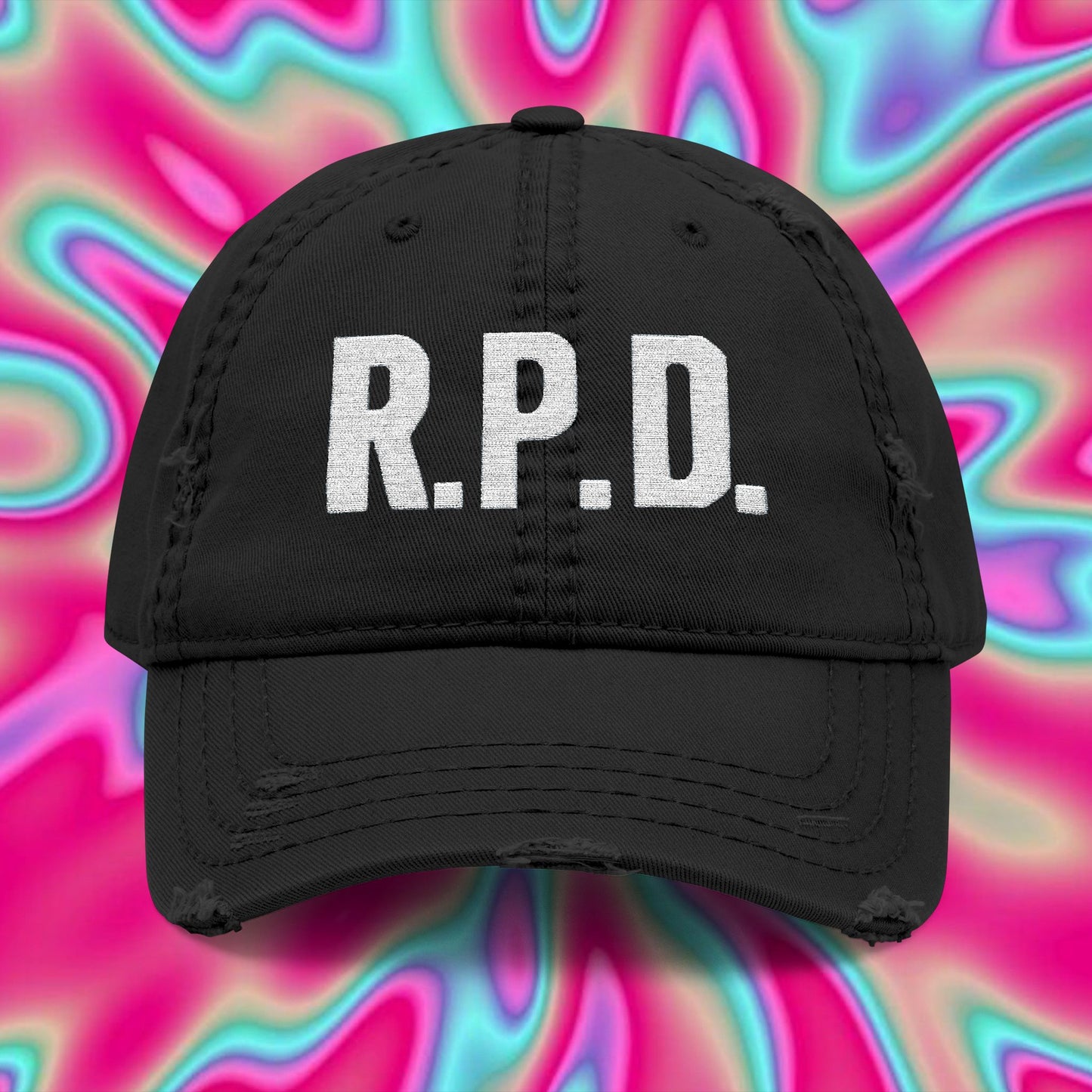 R.P.D. Embroidered Dad Hat — Raccoon City Police Department Cap