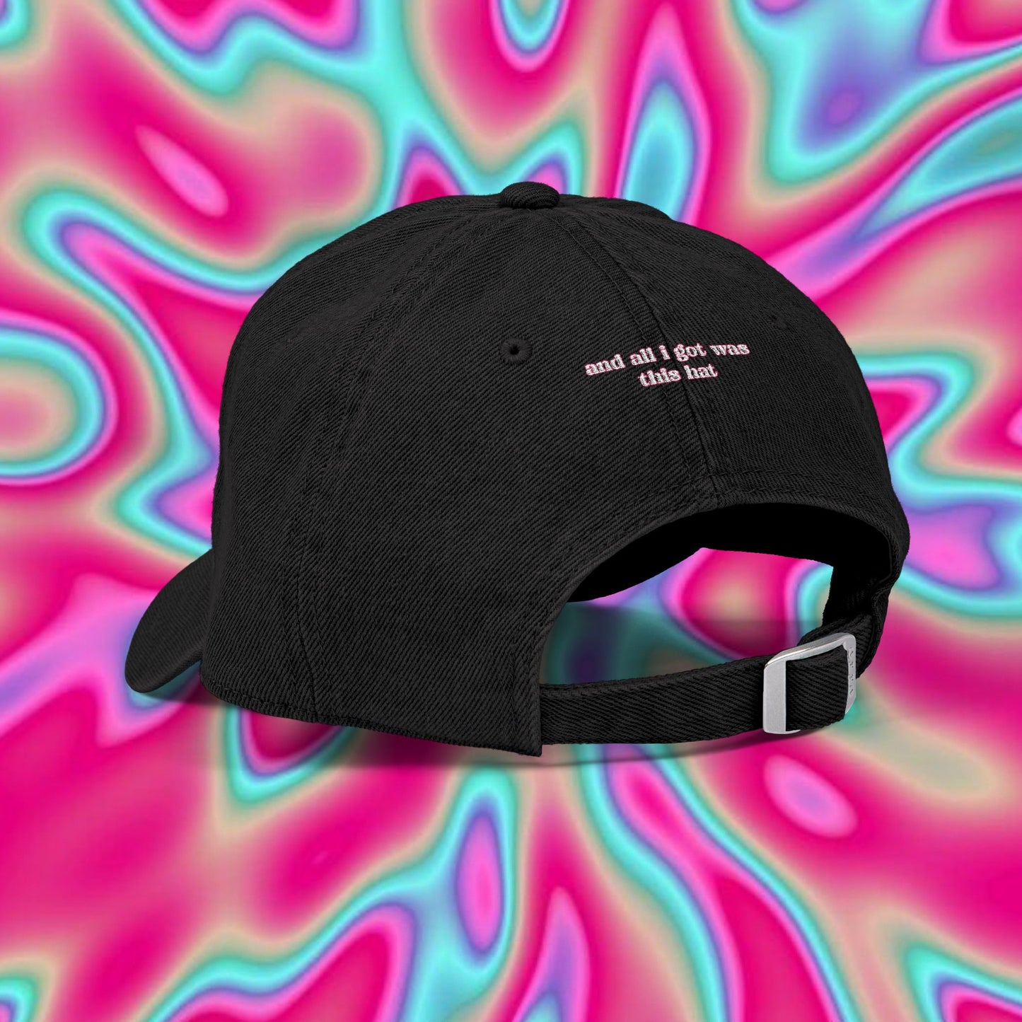 Embroidered Denim Hat — "I Fucked Chris Redfield, and All I Got Was This Hat"