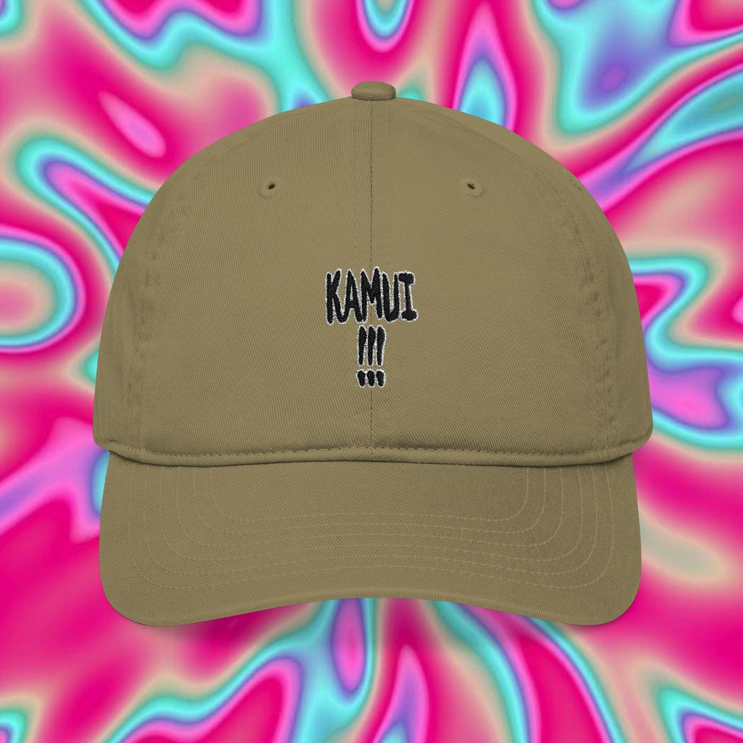 Kamui Embroidered Baseball Cap — Obito & Kakashi Mangekyou Sharingan