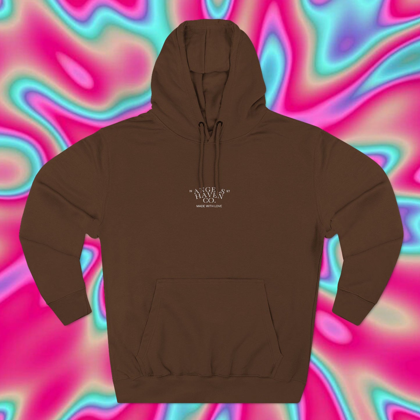 Angel’s Haven Fleece Hoodie — Three-Panel Cozy Pullover