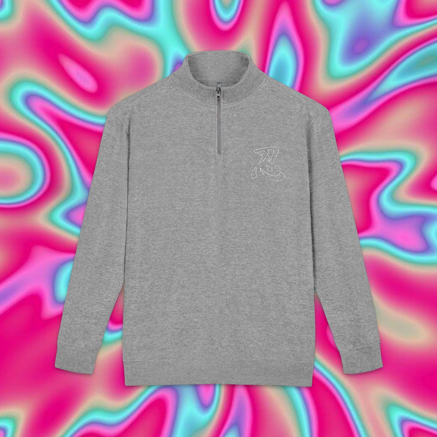 Allied Shinobi Embroidered Fleece Pullover — Naruto-Inspired Crew