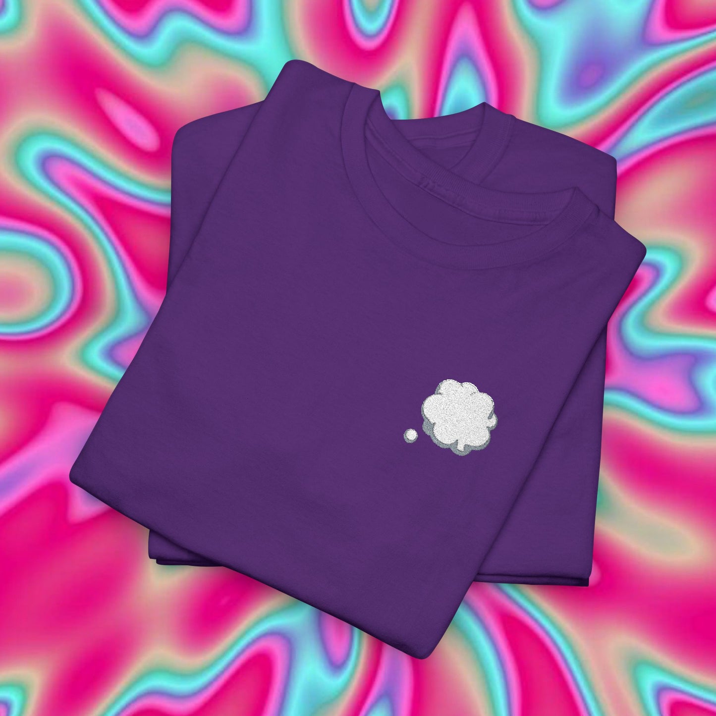 Thought Bubble Emoji T-Shirt — Cute Thoughtful Graphic Tee