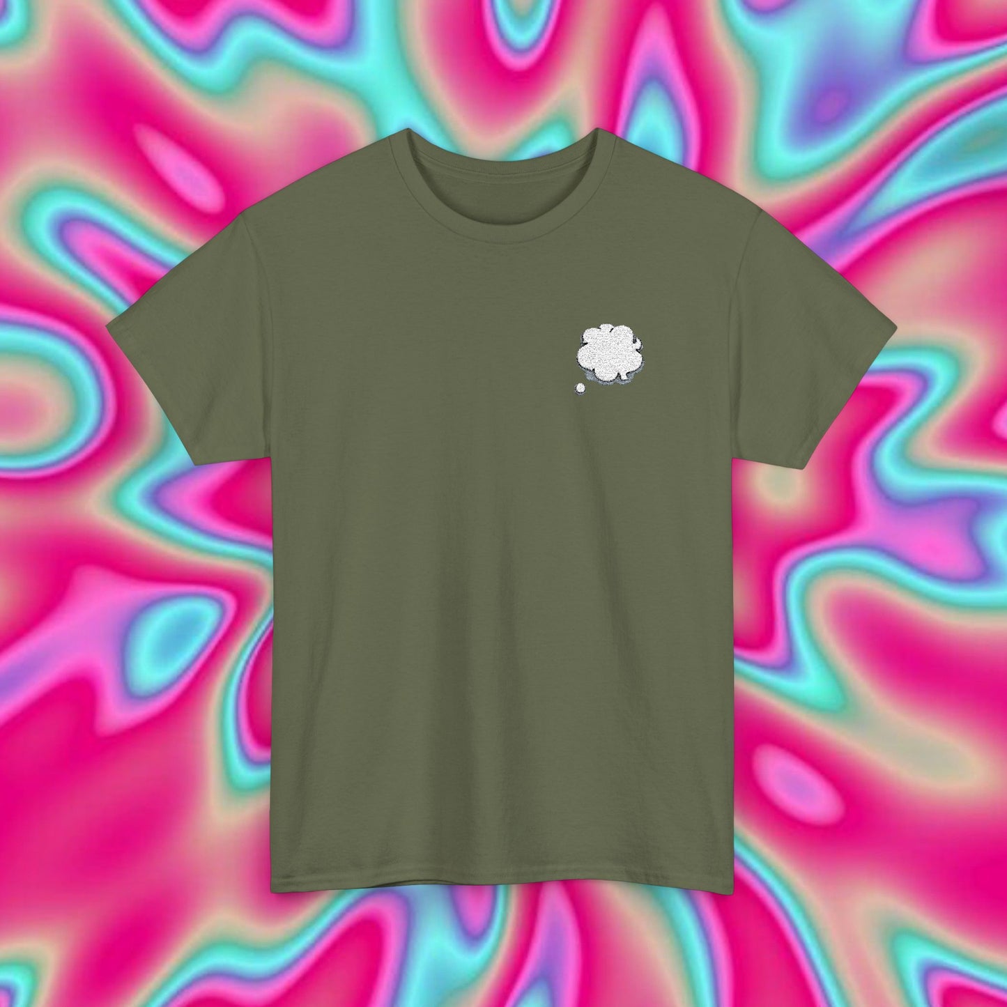 Thought Bubble Emoji T-Shirt — Cute Thoughtful Graphic Tee