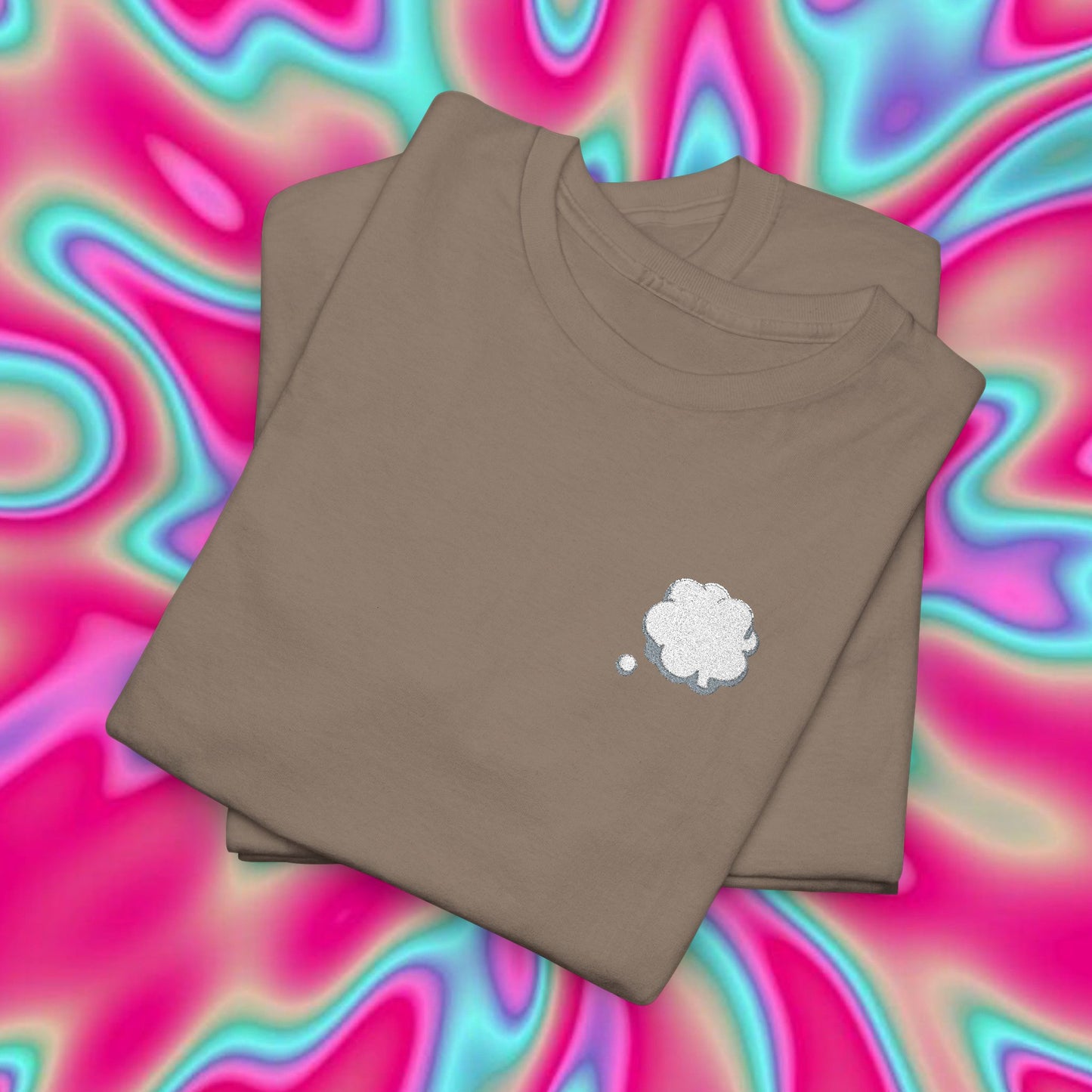 Thought Bubble Emoji T-Shirt — Cute Thoughtful Graphic Tee