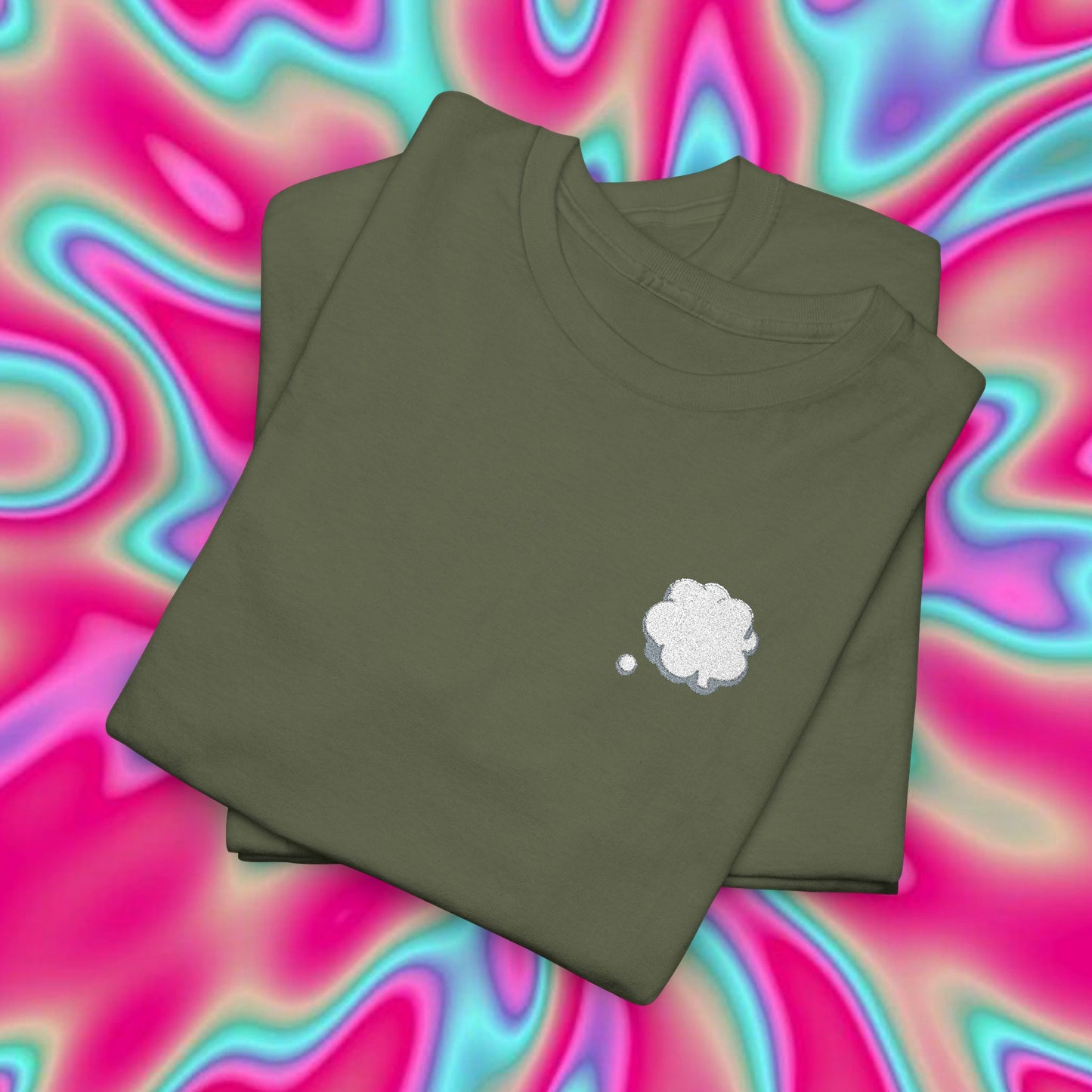 Thought Bubble Emoji T-Shirt — Cute Thoughtful Graphic Tee