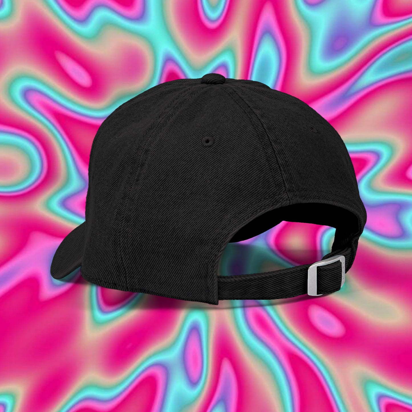 Embroidered Dad Hat — "[ beep ]" Retro Pixel Text