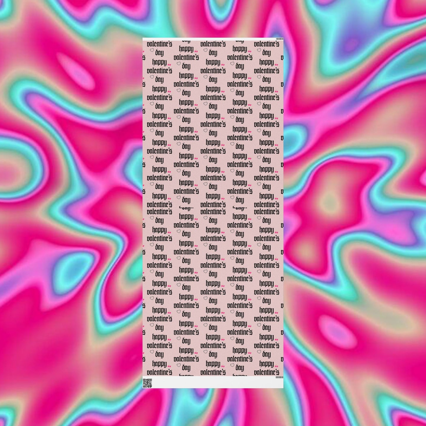 Valentine's Day Wrapping Paper – Romantic Gift Wrap for Valentine's Gifts