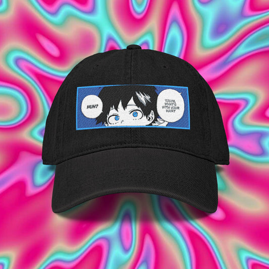 My Hero Academia Dabi Flashback Embroidered Denim Hat