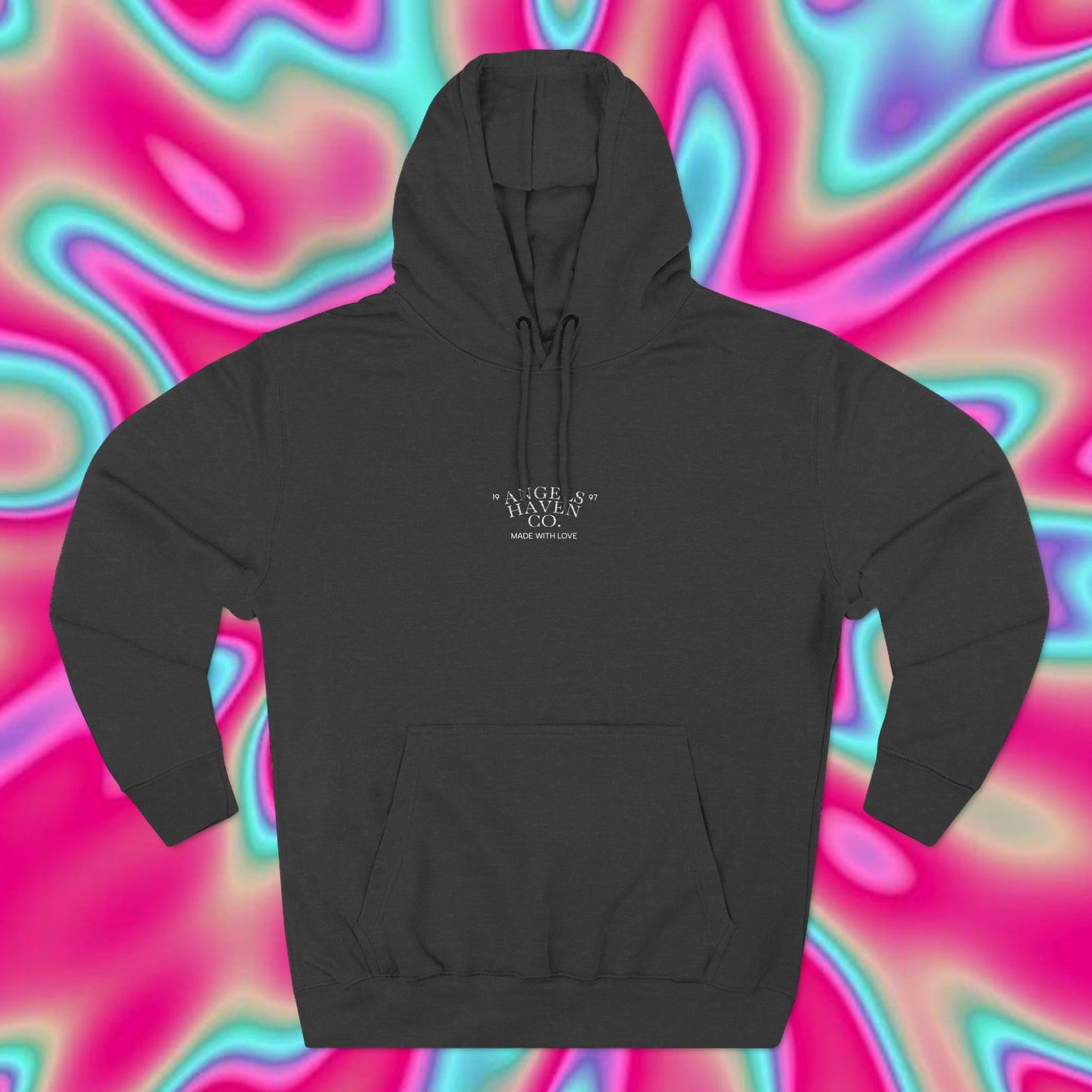 Angel’s Haven Fleece Hoodie — Three-Panel Cozy Pullover