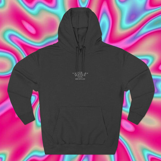 Angel’s Haven Fleece Hoodie — Three-Panel Cozy Pullover