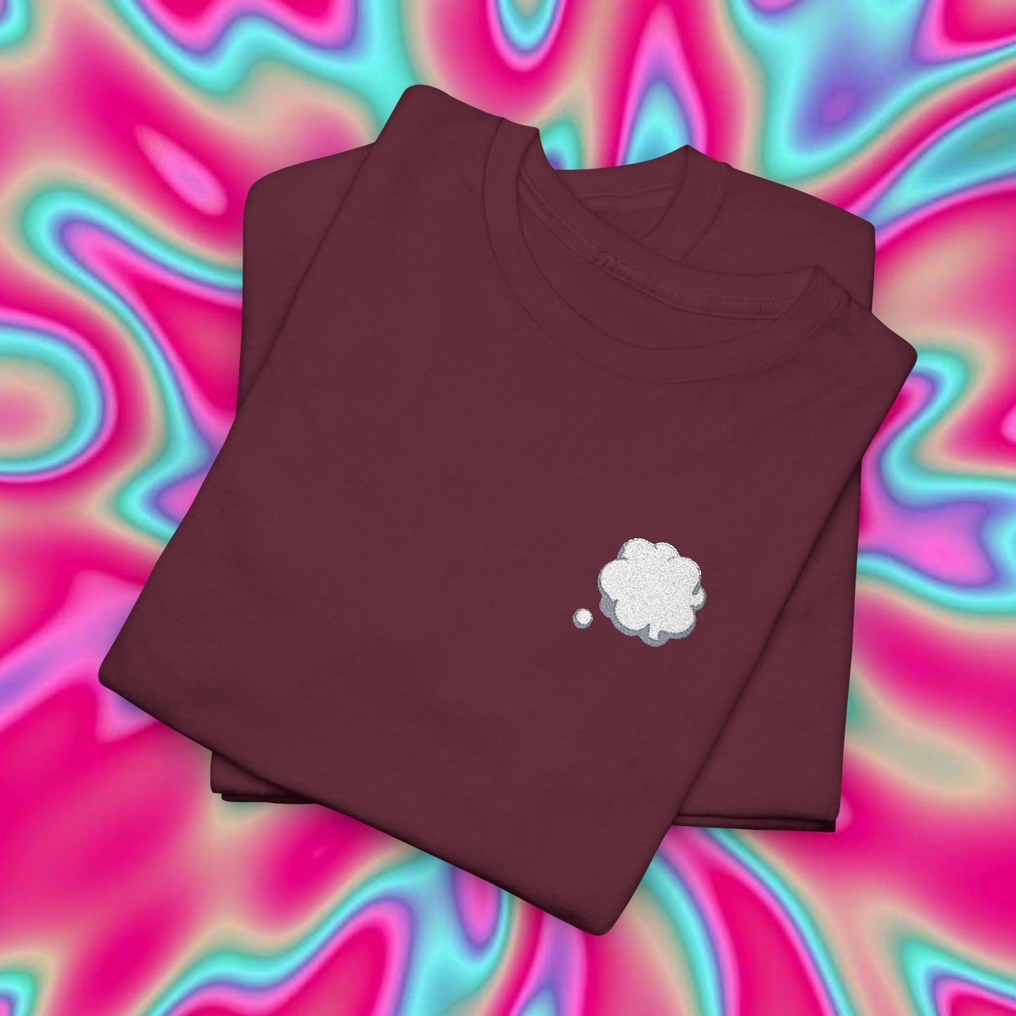 Thought Bubble Emoji T-Shirt — Cute Thoughtful Graphic Tee